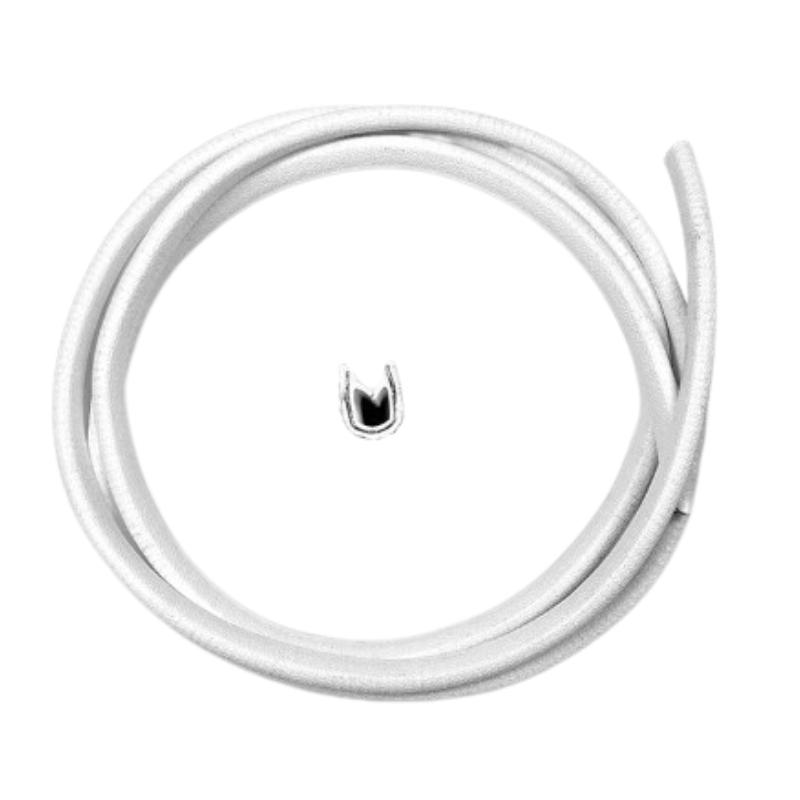 thumbnail image 2 of White Front Window Headliner Windlace Trim For 1969-72 GM A-Body Cars 2 of 6