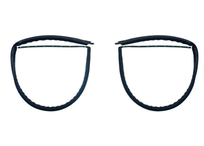 KF4120 Roof Rail Weatherstrip Kit for 1999-2016 Ford Super Duty Crew Cab