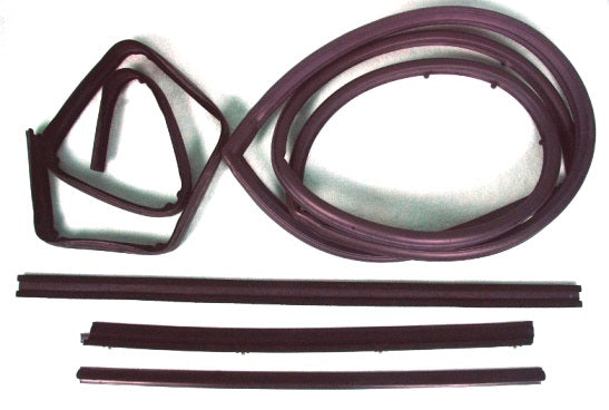 KD1011 Jeep 1976-1995 CJ7, CJ8, Wrangler YJ Belt Channel Seal Kit PS - Weather Strip Depot