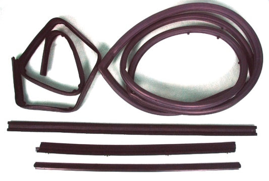 KD1011 Jeep 1976-1995 CJ7, CJ8, Wrangler YJ Belt Channel Seal Kit PS - Weather Strip Depot