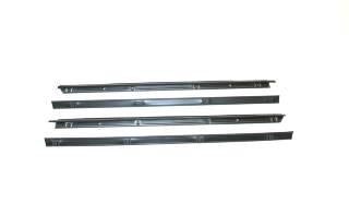 KD2008 Jeep 1976-1995 CJ5, CJ7, CJ8, Wrangler YJ Belt Weatherstrip Kit with Movable Vent - Weather Strip Depot