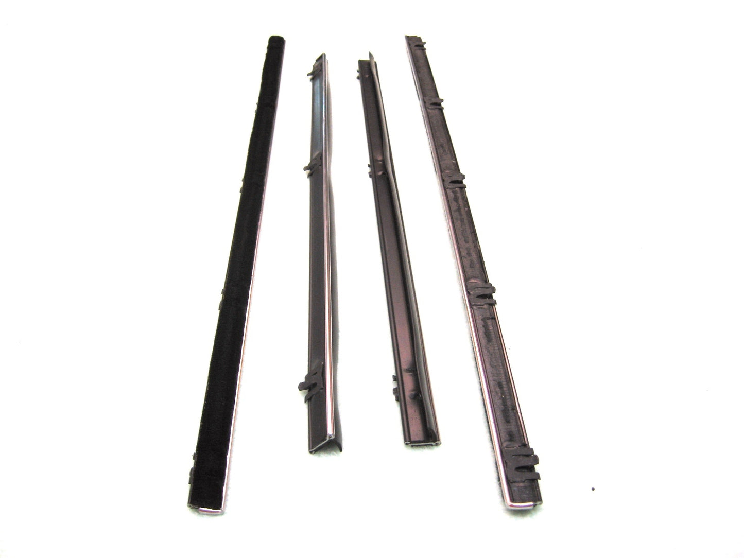 KD2026 Jeep 1966-1973 Jeepster Commando Quarter Window Belt Weatherstrip Rear Inner & Outer DS & PS - Weather Strip Depot