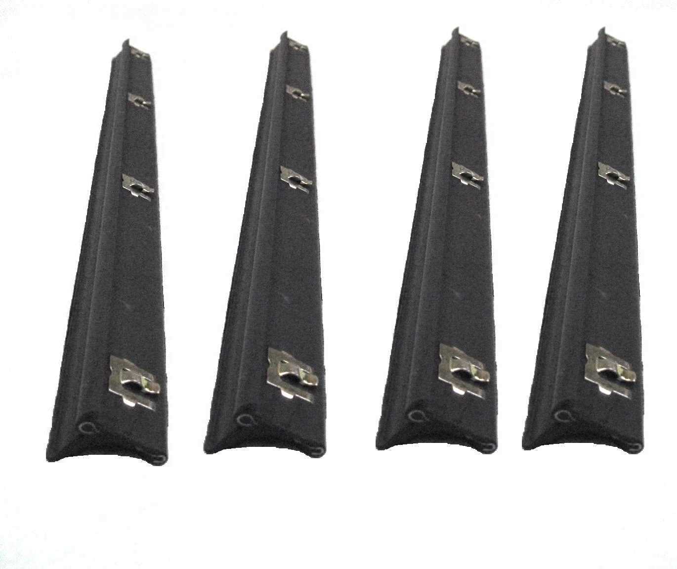 KD2030 Jeep 1963-1991 Wagoneer, Grand Wagoneer SJ Belt Weatherstrip Kit Front Inner & Outer DS & PS - Weather Strip Depot