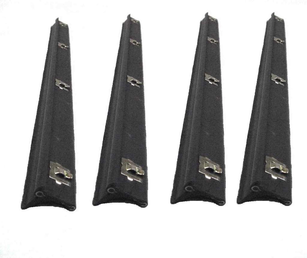 KD2032 Jeep 1963-1991 Wagoneer, Grand Wagoneer SJ Belt Weatherstrip Kit Rear Inner & Outer DS & PS - Weather Strip Depot