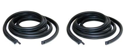 KD3023 Jeep 1984-1996 Cherokee XJ, Wagoneer XJ, Comanche MJ Door Seal Kit Front or Rear DS & PS - Weather Strip Depot
