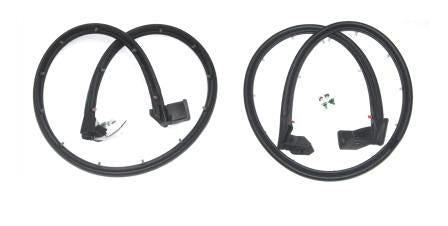 KD3039 Jeep 1997-2006 Wrangler TJ Door Seal Kit Half Door DS & PS - Weather Strip Depot