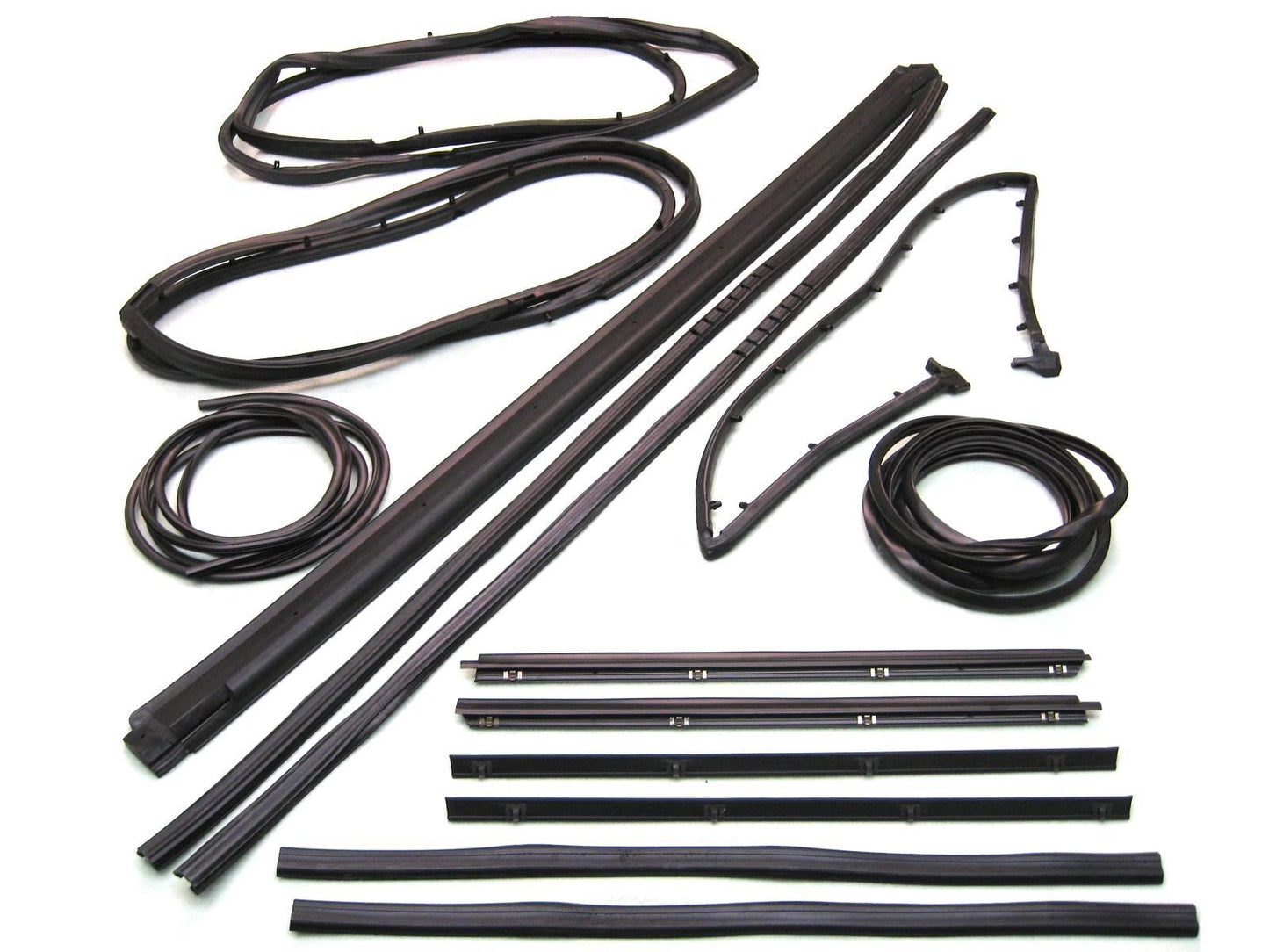 KD4004 Jeep 1987-1995 Wrangler YJ Weatherstrip Kit with movable vent, 13 Piece Kit - Weather Strip Depot