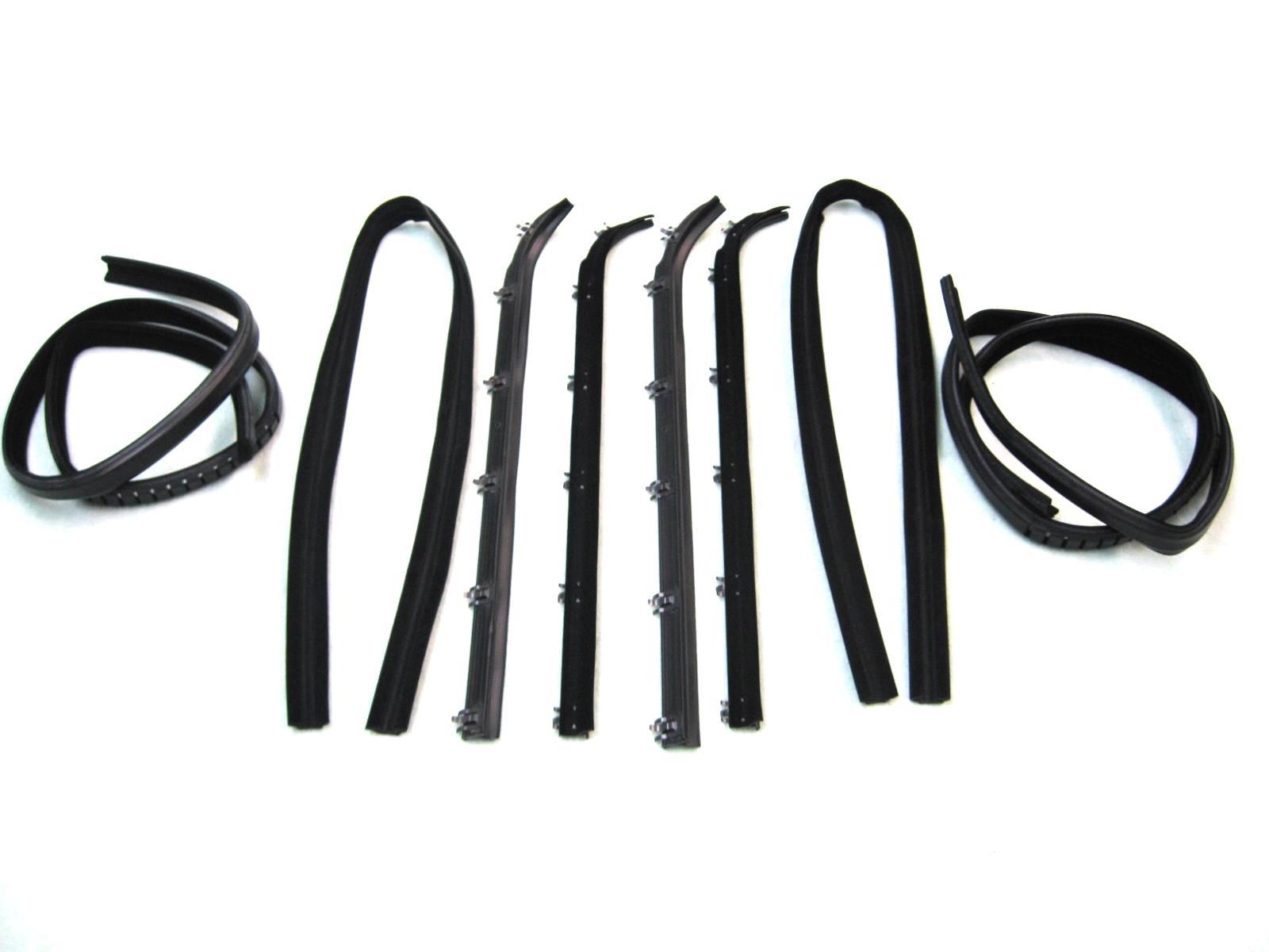 KF1011-8 Belt Weatherstrip Glass Channel Kit for 1981-1984 E150 E250 E350 Van - Weather Strip Depot