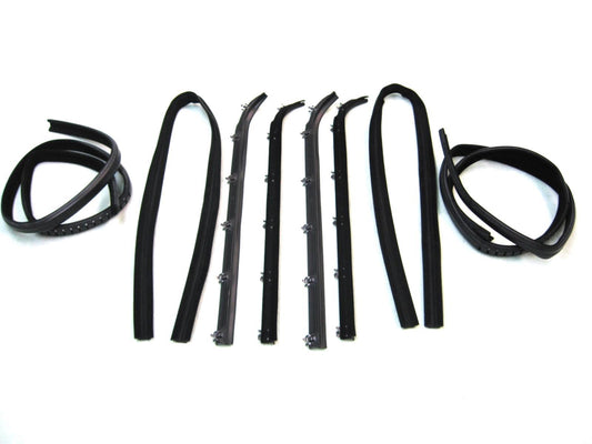 KF1011-8 Belt Weatherstrip Glass Channel Kit for 1981-1984 E150 E250 E350 Van - Weather Strip Depot
