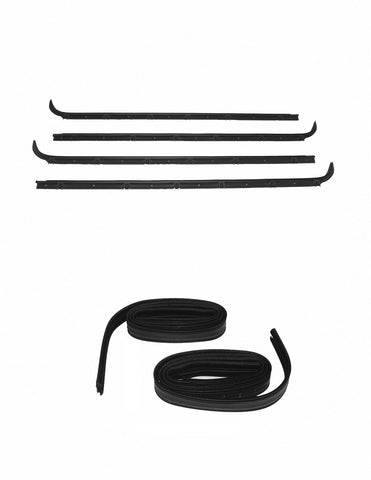 KF2023 Ford Ranger, Bronco II Belt Weatherstrip-Window Channel Kit with Without Vent - Weather Strip Depot
