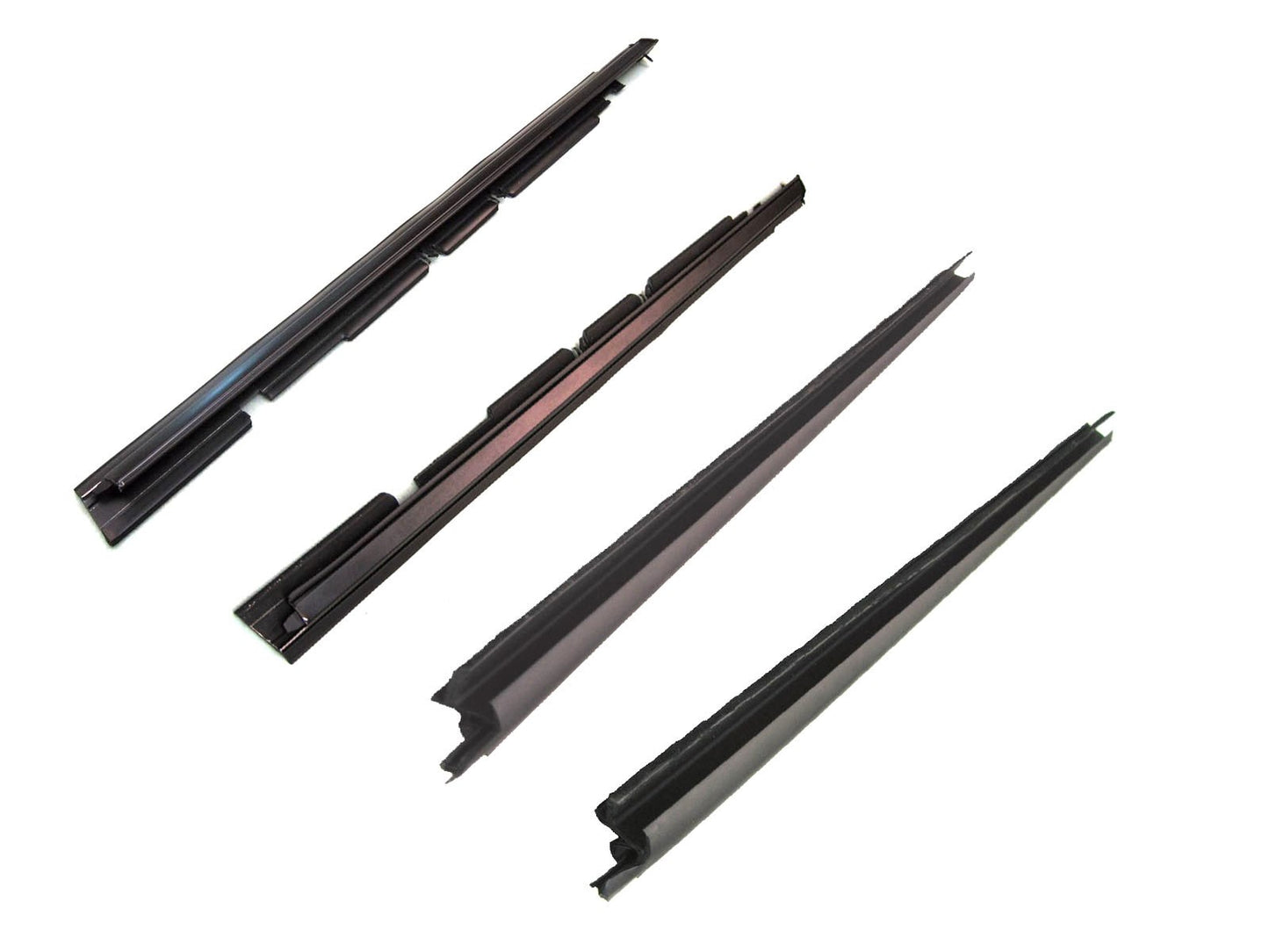 KF2058 Explorer Mountaineer 4 Door Belt Weatherstrip Kit Front Inner & Outer DS & PS - Weather Strip Depot