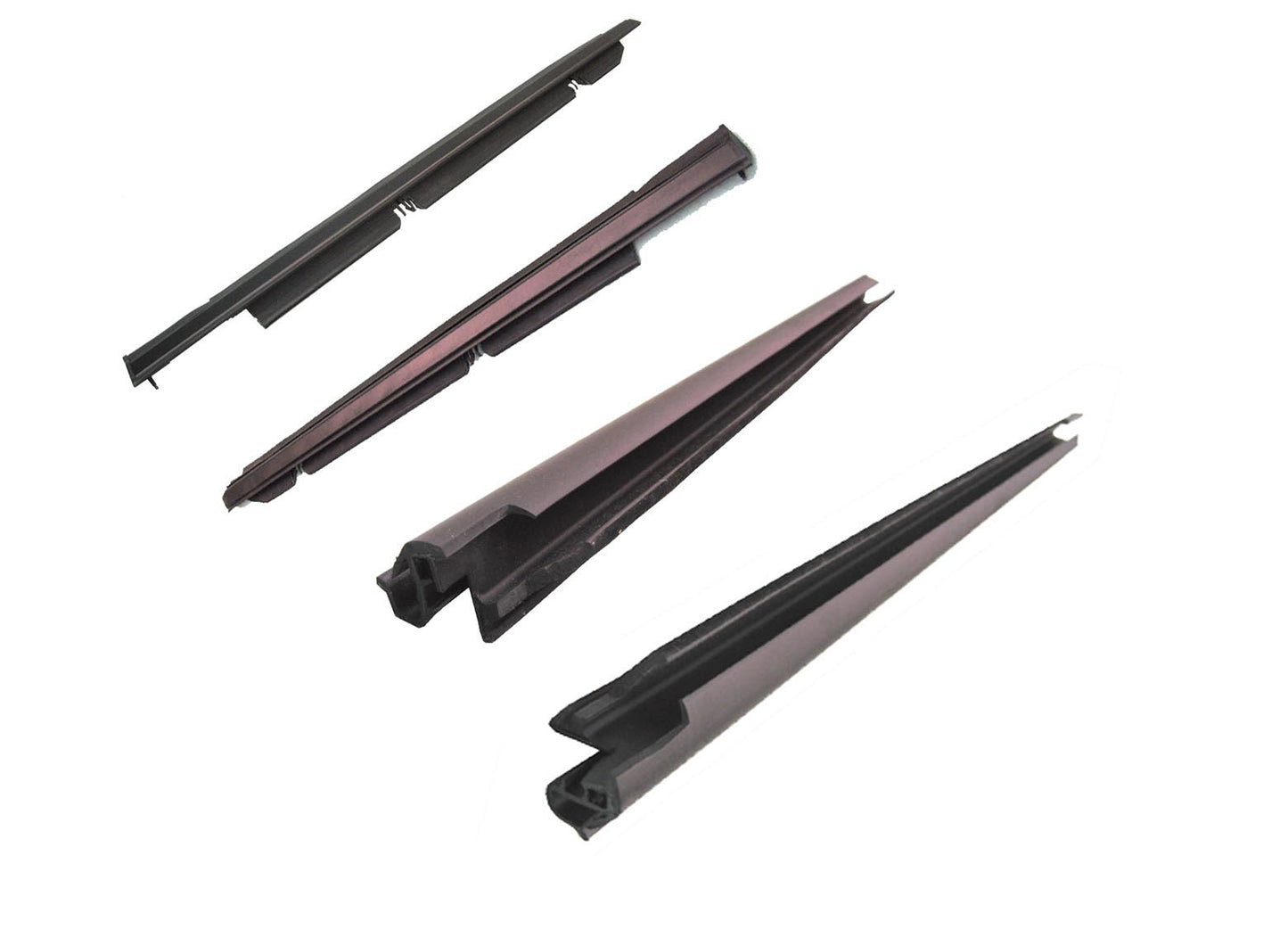 KF2062 Explorer Mountaineer Belt Weatherstrip Kit Rear Inner & Outer DS & PS - Weather Strip Depot