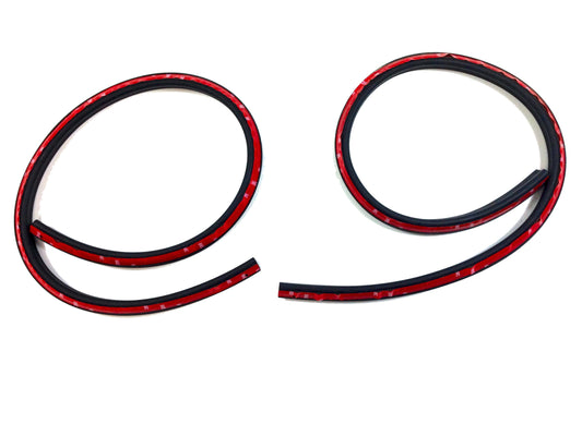 KF3064 Ford F-Series, Ranger, Bronco, Bronco II Door Seal Kit Upper Driver Side & Passenger Side - Weather Strip Depot
