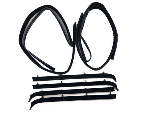 KG1003-6 Chevy GMC Fullsize Van Belt Weatherstrip Window Channel Kit - Weather Strip Depot