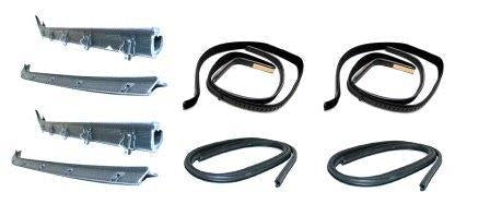 KG1008A-8 Belt Weatherstrip Window Channel Door Seal Kit for 1981-1991 C/K Truck, Blazer, Suburban - Weather Strip Depot