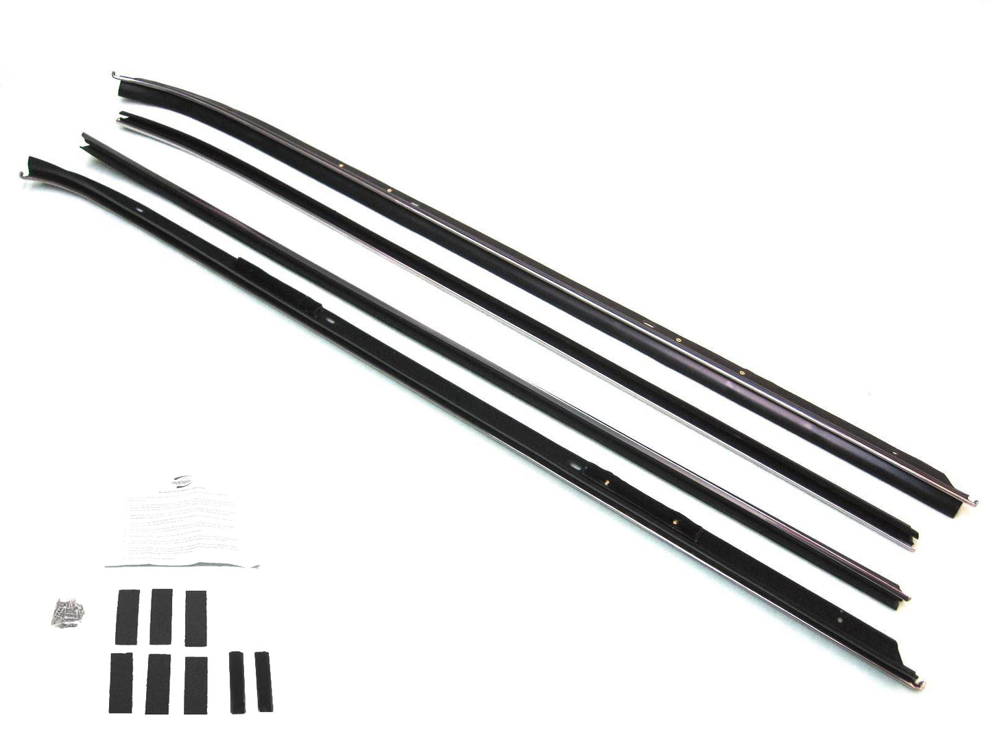 KG2096A Inner Outer Belt Weatherstrip Installation Kit Chrome Bead - Weather Strip Depot