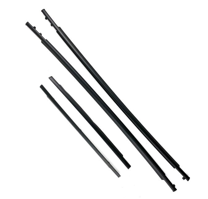 KT2017 Outer Belt Weatherstrip 4 pc Kit for 2007-2014 Toyota FJ Cruiser