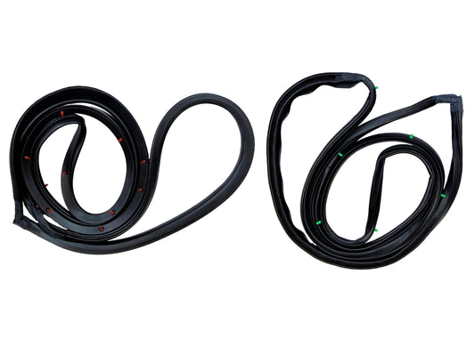 KT3001 Front Driver & Passenger Side Door Seal Kit for 1984-1989 Toyota Pickup, 4Runner - Weather Strip Depot