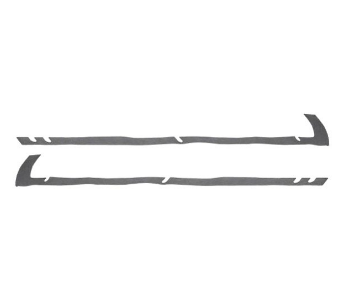 KD4144 Jeep 2007-2018 Wrangler JK 2 Door Hardtop Rear Side Seal Kit - Weather Strip Depot
