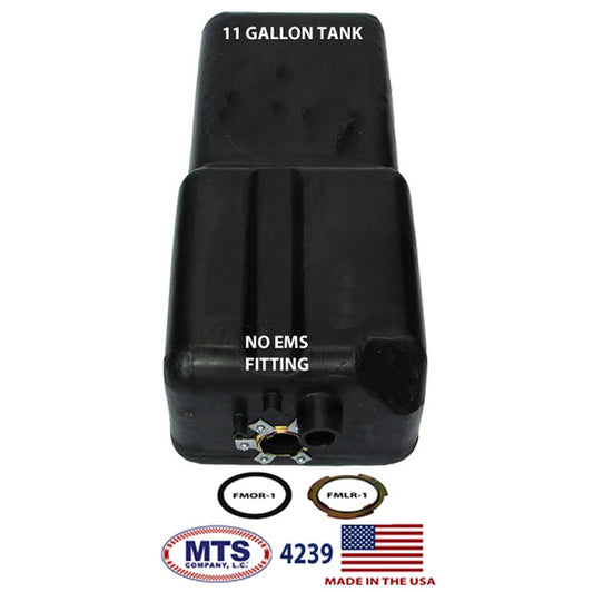 1966-1970 Ford Bronco 11-Gallon Front Auxiliary Plastic Fuel Tank (No Emission Fitting)