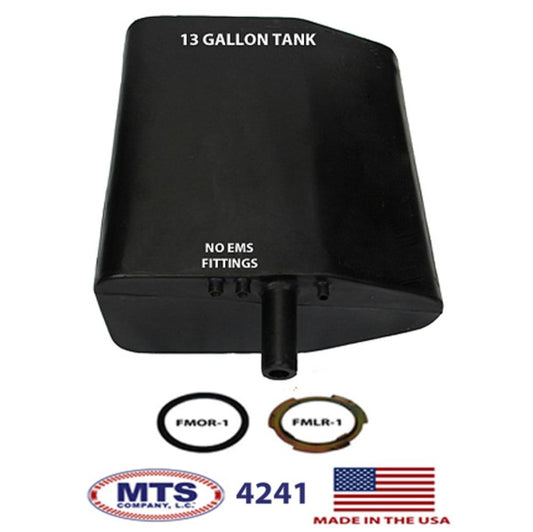 1966-1970 Ford Bronco 13-Gallon Rear Main Plastic Fuel Tank (No Emission Fitting)

