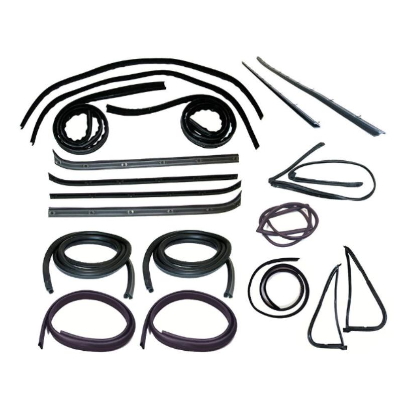 KF1005-19 Weatherstrip & Door Seal 19 Piece Kit for 1978-1979 Bronco