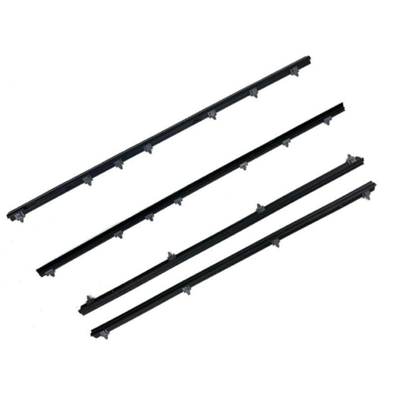 KT2025 Inner & Outer Belt Weatherstrip 4 Piece Kit for 1984-1989 4Runner, Toyota Pickup