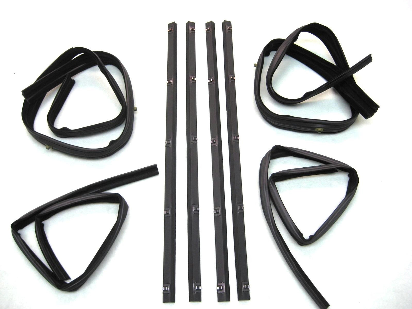 KD1001A Dodge 1972-1979 Fullsize Pickup, Ramcharger Belt Kit with Channel Inner & Outer DS & PS - Weather Strip Depot