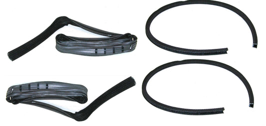 KD1010A Jeep 1976-1995 CJ5, CJ7, CJ8, Wrangler YJ Glass Window Channel Kit, DS & PS with movable vent - Weather Strip Depot