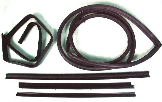 KD1011A Jeep 1976-1995 CJ7, CJ8, Wrangler YJ Belt Channel Seal Kit DS - Weather Strip Depot