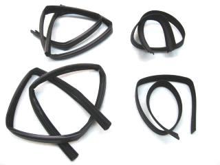 KD1014A Dodge 1961-1971 Fullsize Pickup Glass Run Kit Upper & Division Bar DS & PS - Weather Strip Depot