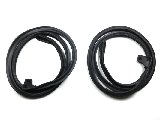 KD3052Jeep 1966-1973 Jeepster Commando Lower Door Seal Kit DS & PS - Weather Strip Depot