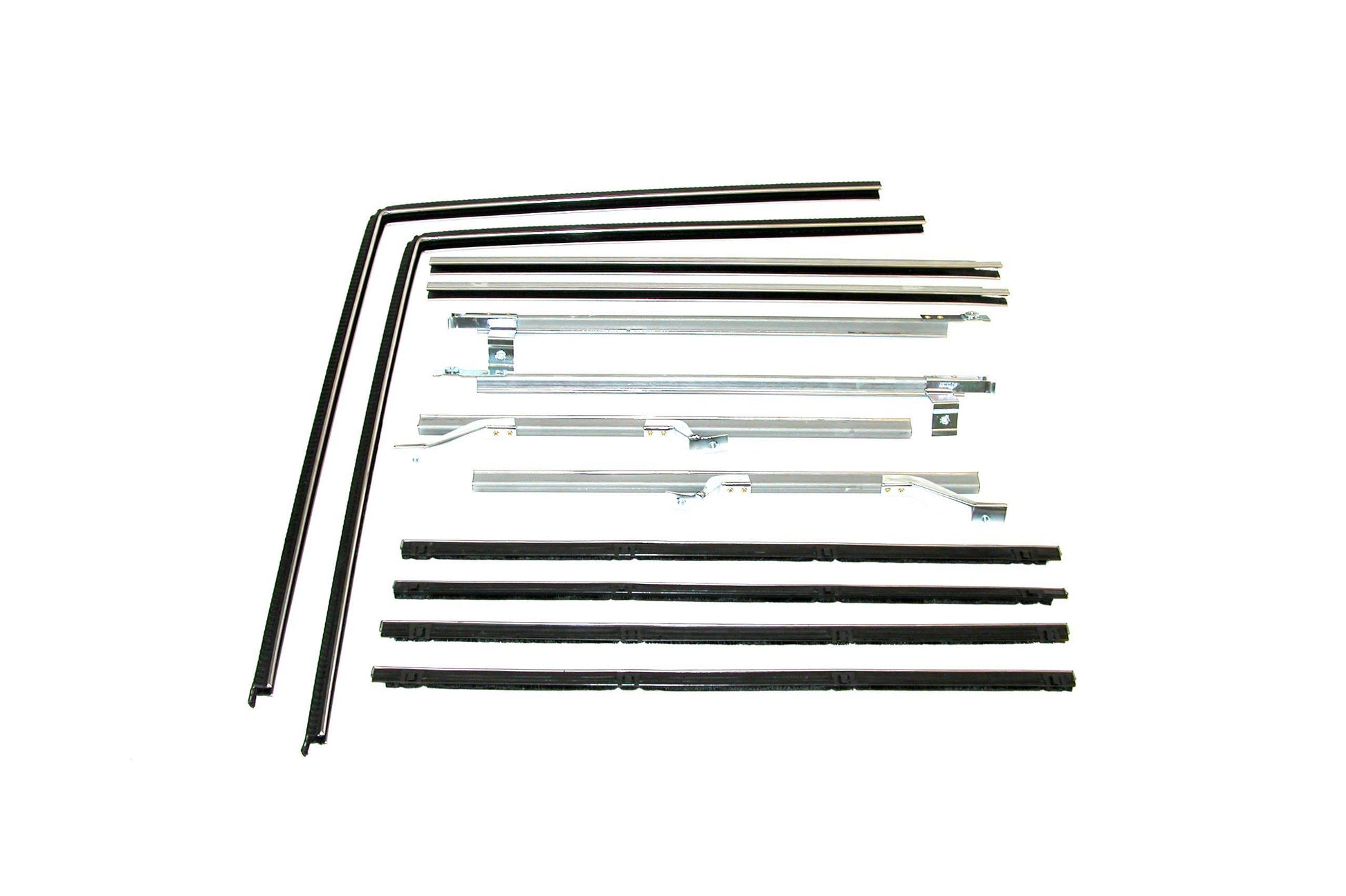 KF1020 Belt Channel Kit 1966-1977 Ford Bronco Inner & Outer, DS & PS - Weather Strip Depot