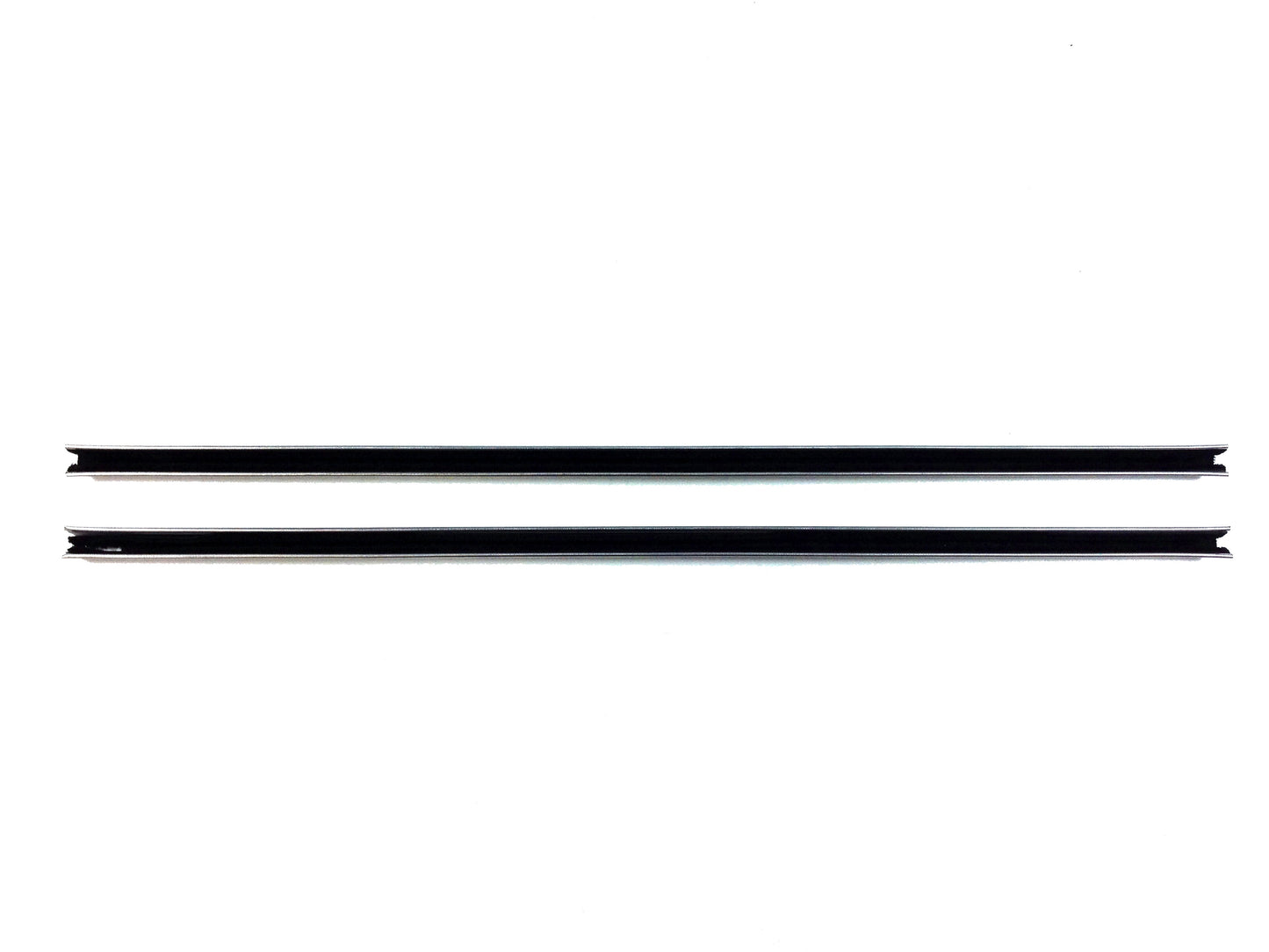 KF1020A Metal Glass Run Division Bar Kit 1966-1977 Ford Bronco Upper Hinge Side - Weather Strip Depot