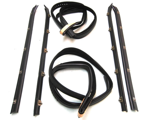 KG1008-6 Belt Weatherstrip Channel Kit for 1973-1980 Chevy GMC C/K Truck, Blazer, Suburban - Weather Strip Depot