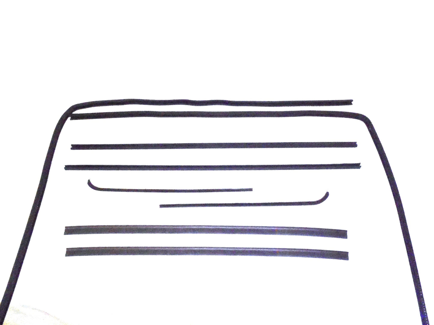 KG1028-8 Belt Weatherstrip Window Channel Kit for 1951-1954 Chevy GMC Pickup - Weather Strip Depot