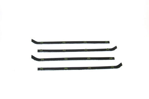 KG2072 Complete Belt Scraper Weatherstrip Kit for 1955-1959 Chevy GMC Pickup with Vent - Weather Strip Depot