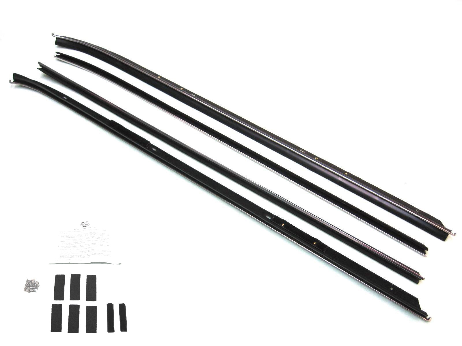 KG2096A Inner Outer Belt Weatherstrip Installation Kit Chrome Bead - Weather Strip Depot