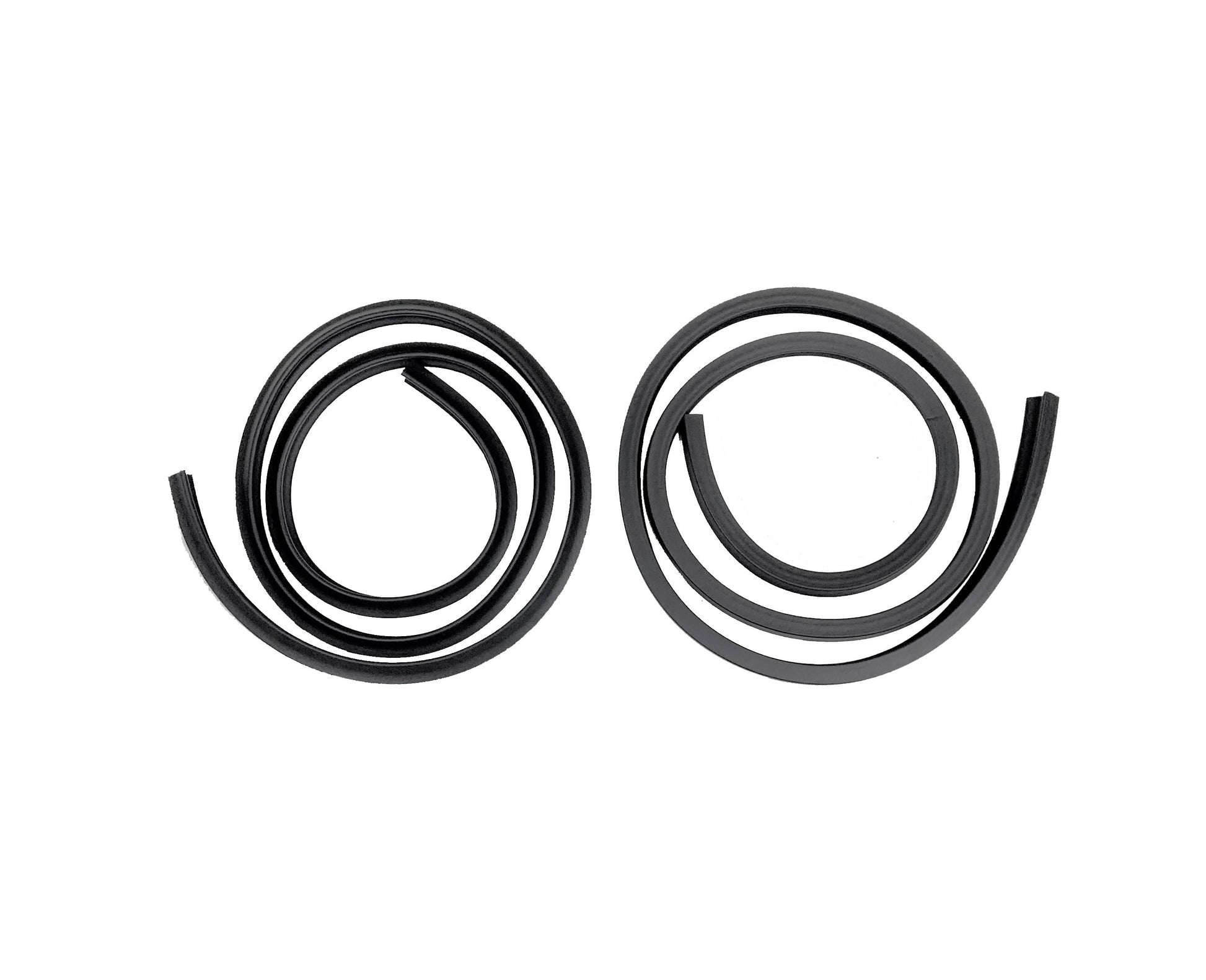 KG3158 Driver & Passenger Side Upper Door Seal Kit for 1973-1977 Chevy GMC C/K Truck, Suburban - Weather Strip Depot