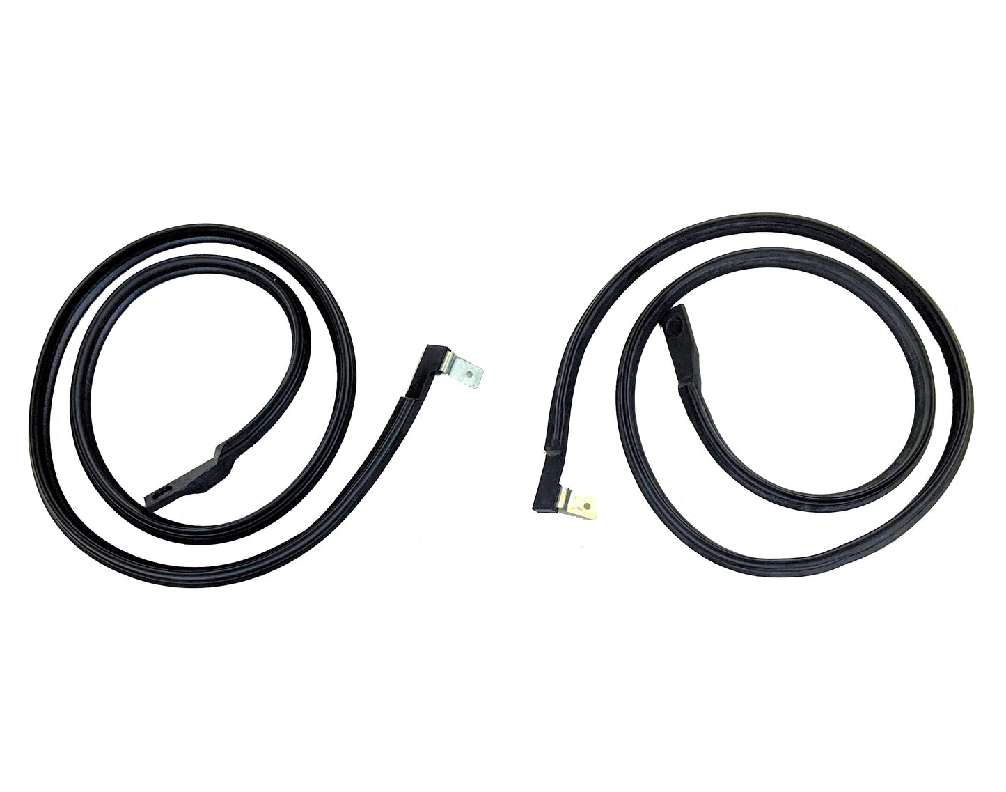 KG3159 Driver & Passenger Side Upper Door Seal Kit for 1978-1982 Chevy GMC C/K Truck, Suburban - Weather Strip Depot